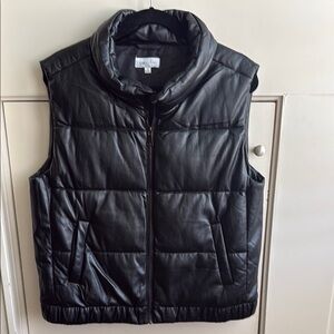 Black Puffer Vest
